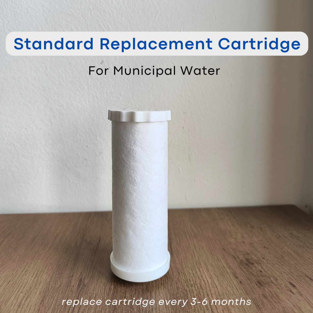 Replacement Cartridge for Municipal Water