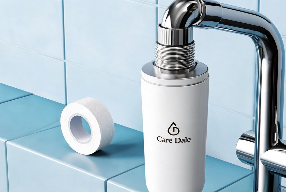 Step-by-step install of a Care Dale shower filter with no plumber in an Indian bathroom