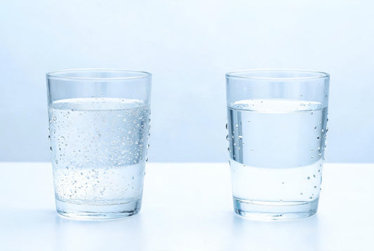 The difference between softened water and filtered water for hair and skin in a hard-water Indian home