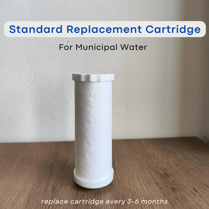 Replacement Cartridge for Municipal Water